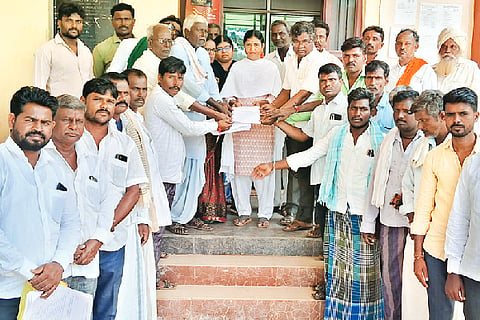 Demand for improvement of rural road