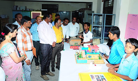 District Level Science Material Exhibition at Mandya Diet