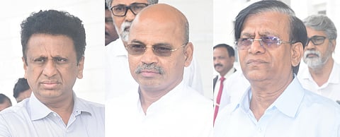 Dr. M.C.Sudhakar, Dr. Sharanprakash patil and Basavaraj Rayareddi