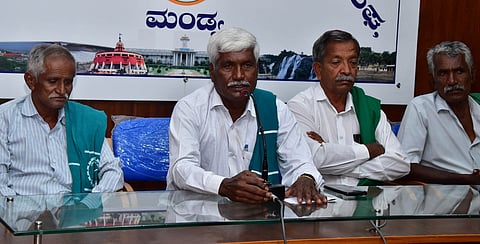 Farmers Association press conference on highway bandh