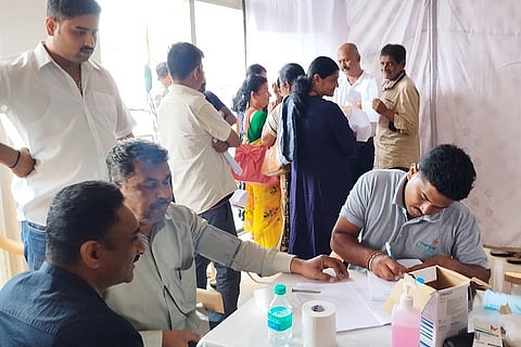 Free health checkup camp