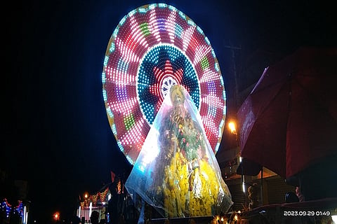 Ganesha Visarjanotsava in Virajpet