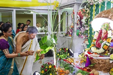 Gowri Ganesha festival celebration by Kannadigas in Tanzania (1)