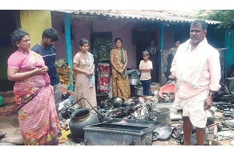 Harapanahalli Fire