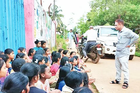 Hostel protest