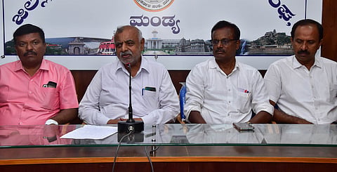 Irrigation expert Arjunahalli Prasannakumar press conference on Cauvery river dispute
