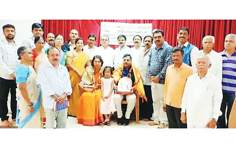 Judge Felicitated in Siddapura