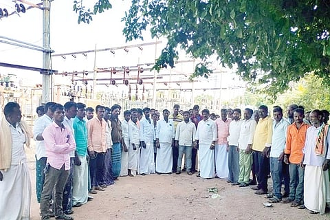 Jutamaradi Jescom Farmers Protest
