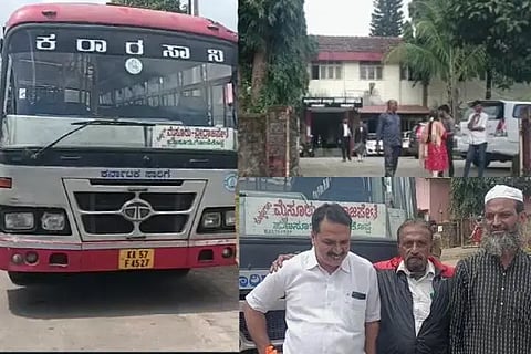 KSRTC BUS IMPOUNDED