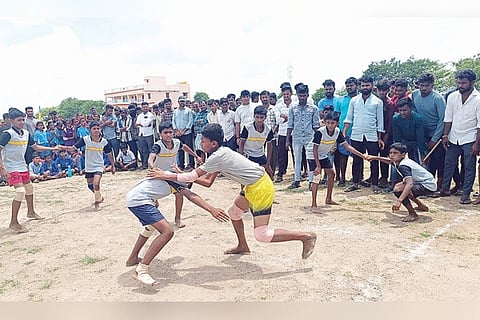 Kurugodu Taluka Level Sports