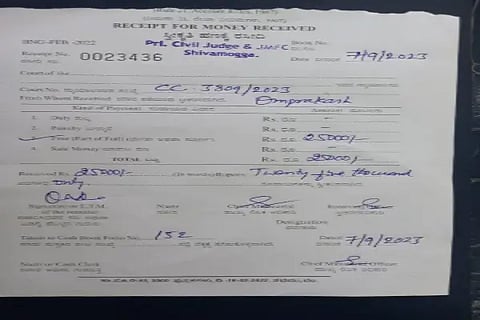 Penalty for minor traffic violation