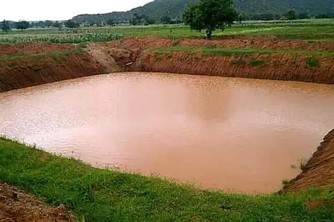 Rain Water Harvesting Pond