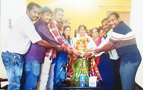 Teacher Renuka Hiregoudar honor