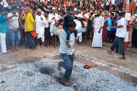 The lavish Veerabhadreshwar Aggie Festival