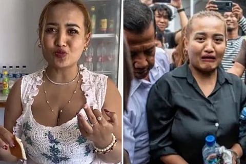 TikTok Star Lina Mukherjee Recites Muslim Prayer Bismillah Before Eating Pork Sentenced To 2 Years In Jai
