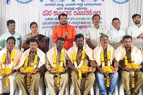 Ashoka Hariwal, Civil Workers Day, Basavanbagewadi,