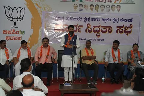 c.t.ravi speak in bjp office