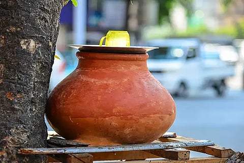 clay water pot