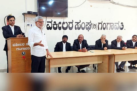 gangavathi advocate meeting