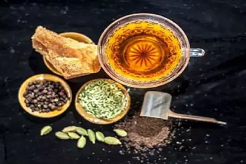 jaggery tea