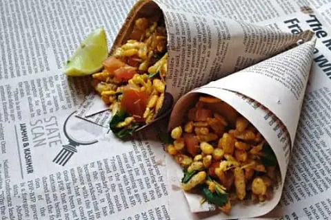 newspapers for food packaging