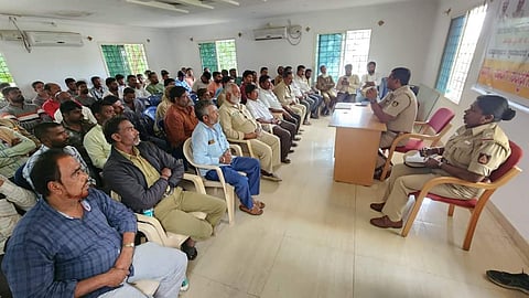 police meeting