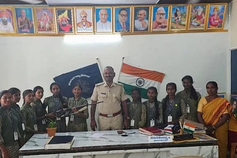 police station visite students