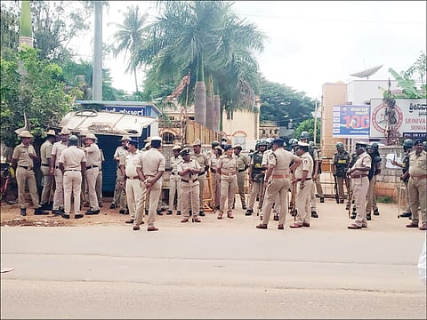 shreenivaspur protest