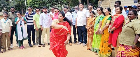 A sports event for workers