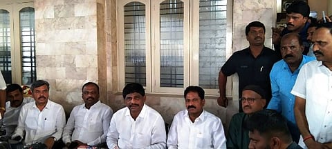 ex mla Mc ashwath Joined oongress