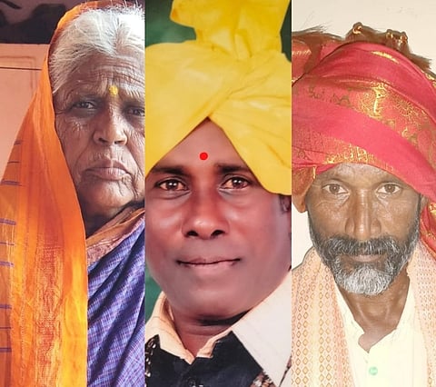 RAJYOTSAVA AWARD WINNERS KOPPAL KESHAPPA HUCHCHAMMA CHOUDRI VIBHOOTI GUNDAPPA