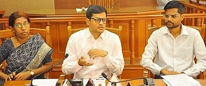 koppal dc press meet naleen athul election voter list