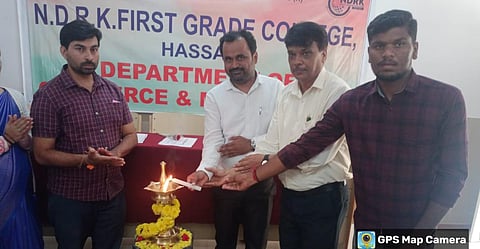 ಎನ್.ಡಿ.ಆರ್.ಕೆ ಕಾಲೇಜಿನಲ್ಲಿ ವಾಣಿಜ್ಯ ವಸ್ತು ಪ್ರದರ್ಶನ