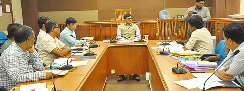 DC MEETING NALEEN ATUL AGRICULTURE SCHEME KOPPAL