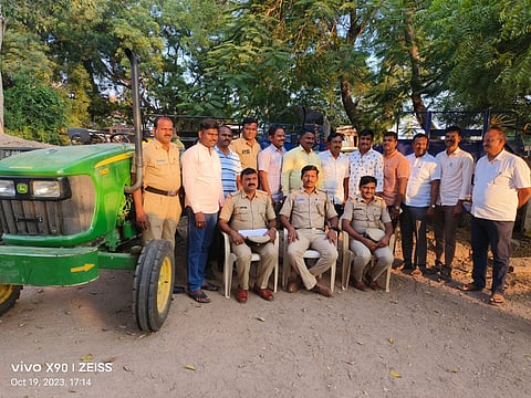 TRACTOR THIEVES ARREST KOPPAL POLICE