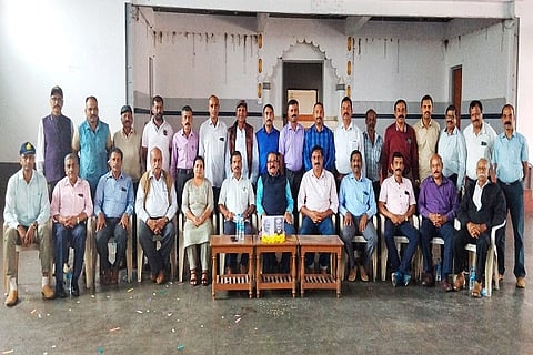 A meeting of office-bearers of ex-servicemen's associations