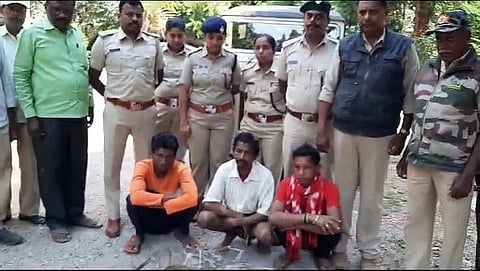 Arrest of accused who ate peacock meat