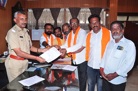 BJP complaint to police against KS Bhagwan mandya
