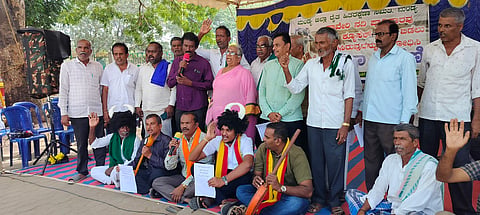 Cauvery Protest mandya