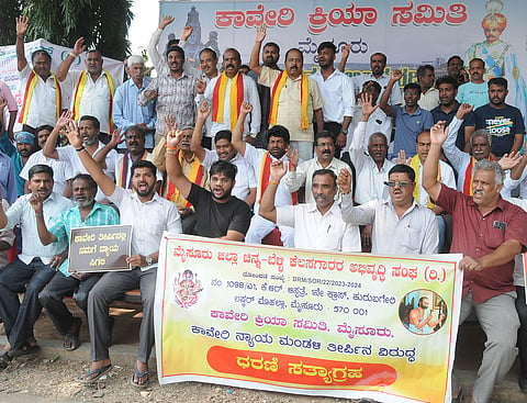 Cauvery protest