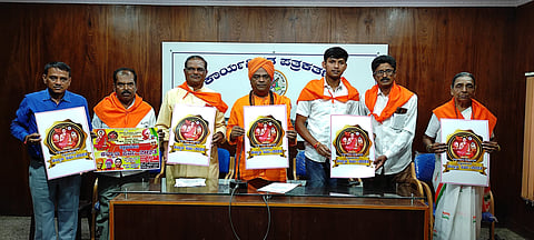 Channabasavananda Swamiji press conference