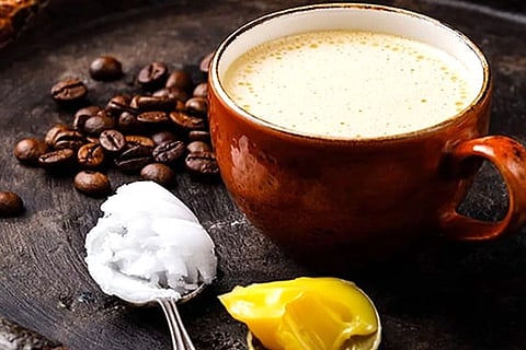 Coconut Oil in Coffee