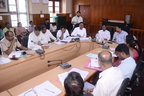 Dasara meeting lead by DC Dr.Kumar