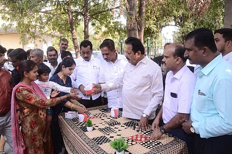 Distribution of hearing aids mandya