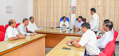 District Collector Dr. Kumar visited Mims