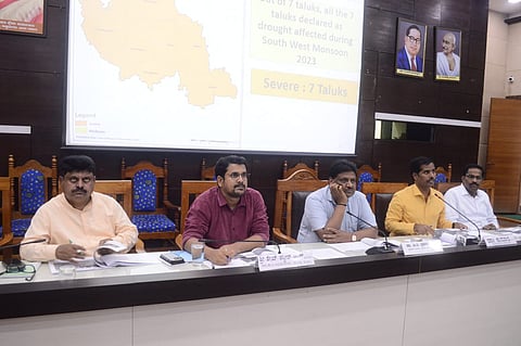 Drought situation review meeting