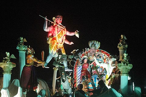 Dussehra is simple or grand