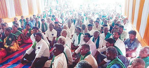 Farmer Portest in byadagi