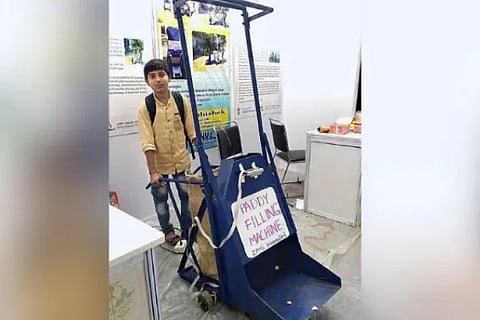 Govt school student from Telangana gets patent for his invention