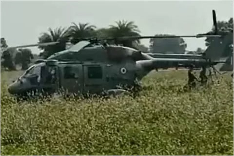Indian Air Force helicopter makes precautionary landing near Bhopal